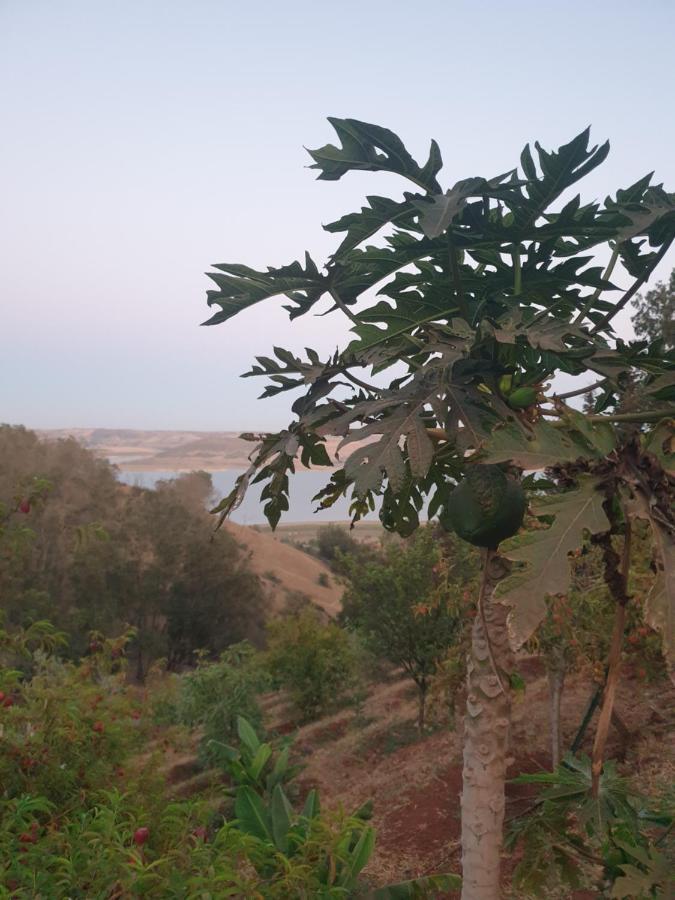 Ferme écologique lac du barrage med ben abdelah Oulad Yakoub Exterior foto