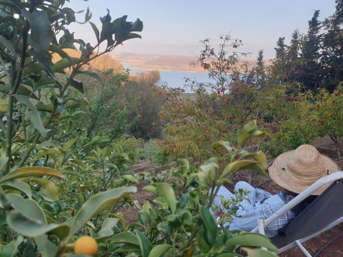 Ferme écologique lac du barrage med ben abdelah Oulad Yakoub Exterior foto